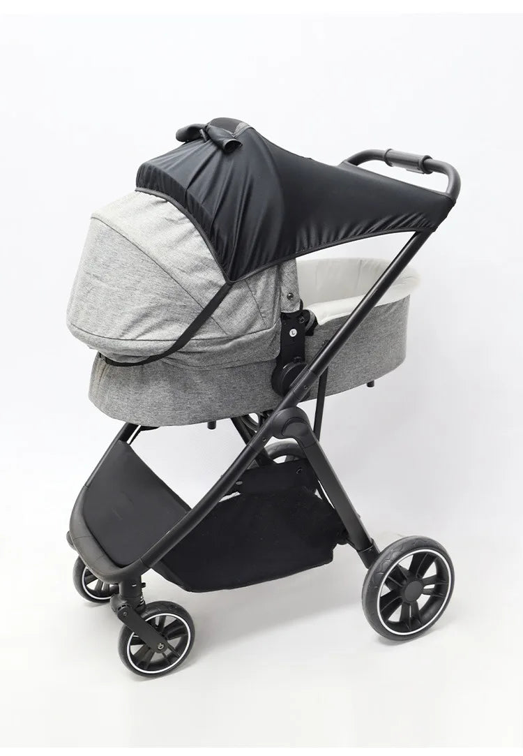 Universal Baby Stroller Sun Shade — UV Protection Canopy