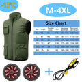 Built-In Fan Cooling Workwear — Short Sleeve