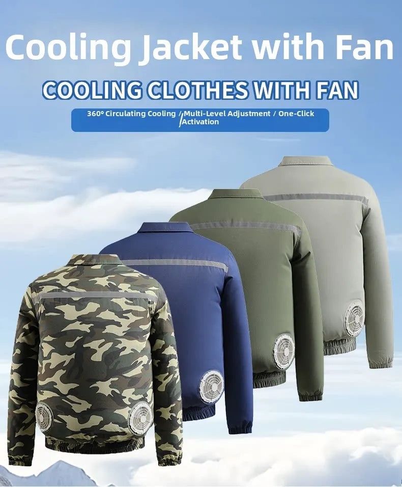 G-MACHT 4-Fan Cooling Jacket — Ultralight Air Conditioning Wear